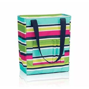 Tall organizing tote